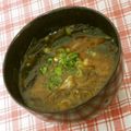 反省堂書店（のぐち）'s cooksnap of when they made ミネラルたっぷり♪　3種の海草お味噌汁.