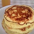 びっちぇ's cooksnap of when they made サツマイモ入りホットケーキ.