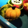 ソウくんママ's cooksnap of when they made ジャック・オ・ランタン（キャラ弁おかず）.