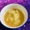 ankotetu's cooksnap of when they made ベジタリアン～じゃがいもの味噌汁.