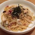 ShinobiK's cooksnap of when they made 和風きのこスパゲッティ.