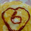 くいしんぼ姫's cooksnap of when they made パーティーオムライス.
