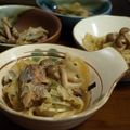 こん２'s cooksnap of when they made 簡単、激安☆鯖缶利用の白菜煮浸し☆.