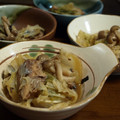 こん２'s cooksnap of when they made 簡単、激安☆鯖缶利用の白菜煮浸し☆.