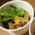 U＾w＾Uわん's cooksnap of when they made ほうれん草のピーナッツ和え.