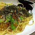 ゆか〇's cooksnap of when they made 楽ちん！納豆パスタ.