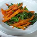 ★Rascal★'s cooksnap of when they made ∮人参とピーマン✰すり胡麻✰彡きんぴら∮.
