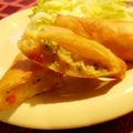 hawaiisunny's cooksnap of when they made ポテトサラダで春巻き.