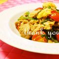 ✿ユカリーナ✿'s cooksnap of when they made 豚ニラたまとトマト炒め✿.
