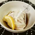 おかあ君's cooksnap of when they made 鮭の白子の湯びき.
