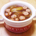 ay222's cooksnap of when they made 秋のさつまいもとキノコのマカロニスープ.