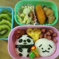 さゆみみこ's cooksnap of when they made キャラ弁‐顔文字.