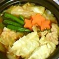 はちみつ花子's cooksnap of when they made おうちで簡単に餃子鍋.