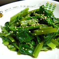 chotako's cooksnap of when they made つるむらさきの中華風和え物.