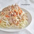 rino122's cooksnap of when they made 給食で大人気！ジャージャー麺.