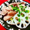あんずanzu's cooksnap of when they made ☆れんこんと豚肉の蒸し焼き☆.