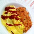 クロネコ属's cooksnap of when they made 電子レンジでパパット簡単オムライス.