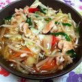 sawax2's cooksnap of when they made 汁まで完食！チャイナ風あんかけうどん.