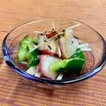 島子☆'s cooksnap of when they made タコときゅうりのピリ辛和え。おつまみにも.
