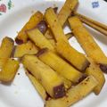 pom03's cooksnap of when they made さつま芋おかず炒め♪簡単食欲がない時に.