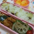 ゆりんこみるく's cooksnap of when they made 甘くて美味しい☆さつまいもご飯.