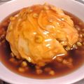 １８７５'s cooksnap of when they made 卵だけ◇天津飯.