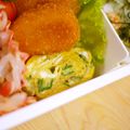あくろsan's cooksnap of when they made オクラ入り白だしのたまご焼き.
