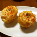渡辺ま's cooksnap of when they made まるごとポテトのたらこ焼き.