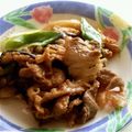 sweet326's cooksnap of when they made 茄子と豚肉の醤油麹和え.