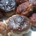 piggy28920's cooksnap of when they made しいたけの肉詰め焼き。塩糀で旨み倍増！.