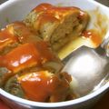 Hiro126's cooksnap of when they made アケビの肉詰め蒸し.