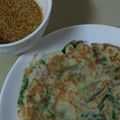 ゆみODB's cooksnap of when they made 材料ニラだけ！サックサク♪簡単チヂミ♪.
