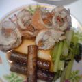 。ぴょん。゜'s cooksnap of when they made 鶏肉のごぼう巻き.