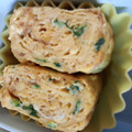 ﾅｼｴﾓﾝ's cooksnap of when they made 鰹節と小松菜の卵焼き　お弁当のおかず.