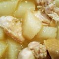 madammiki's cooksnap of when they made 塩麹漬け鶏もも肉と大根の煮物.