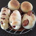 サクラっち's cooksnap of when they made 電子レンジ発酵で簡単！ふわふわ丸パン.