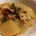 chyrrypie's cooksnap of when they made とろ～り！お大根モリモリ炒め.
