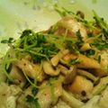 大臣たろーmama's cooksnap of when they made 簡単シャキシャキ豆苗と鶏胸バター炒め.