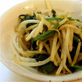 のんののはちみつ's cooksnap of when they made ほうれん草ともやしの和風ナムル風.