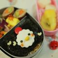 こわに's cooksnap of when they made キャラ弁に❤はんぺんdeにわとり.