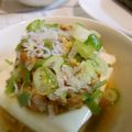ubusuke's cooksnap of when they made 簡単乗せるだけ☆豆腐on納豆♪.