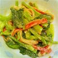 じゅんチョコ's cooksnap of when they made 小松菜とカニカマのマヨサラダ.