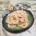 みかかめ's cooksnap of when they made 簡単♡我が家のサラスパ♡.