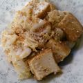 chachana's cooksnap of when they made 厚揚げとキャベツ✿胡麻味噌和え♡.