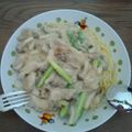 えりりんこママ's cooksnap of when they made ☆鶏肉とアスパラのホワイトソースパスタ☆.