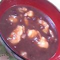 ★セナ★ 's cooksnap of when they made 簡単ぜんざい♪小麦粉がお餅代わりになる〜.
