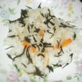 白いぐれーぷ's cooksnap of when they made 紅ショウガで華やぐ✿ひじきごはん.