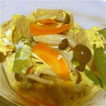ボンボンライチ's cooksnap of when they made 絹さやと高野豆腐の卵とじ.
