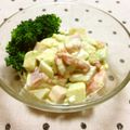 YoginiK's cooksnap of when they made アボカドのクリーミーサラダ.