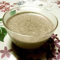 ちびゃん's cooksnap of when they made 簡単♪ふわふわなめらか黒胡麻ムース.